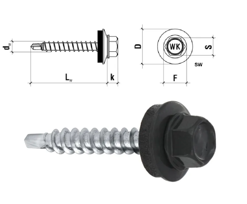 Wkręty farmerskie do drewna WFD